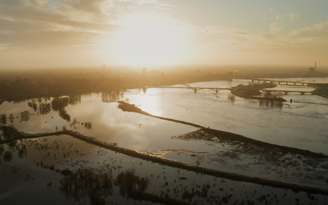 Stad aan de rivier